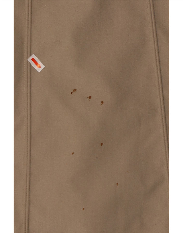 VINTAGE Pardesiu supradimensionat pentru femei de blană artificială EU 40 Poliester mediu bej