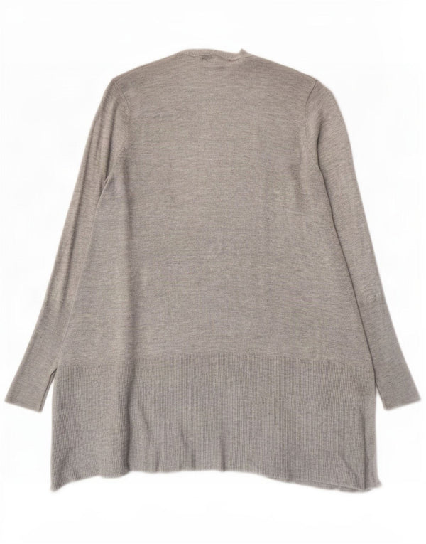Marks & Spencer Pulover cardigan cu paragate deschise pentru femei UK 10 Small Grey