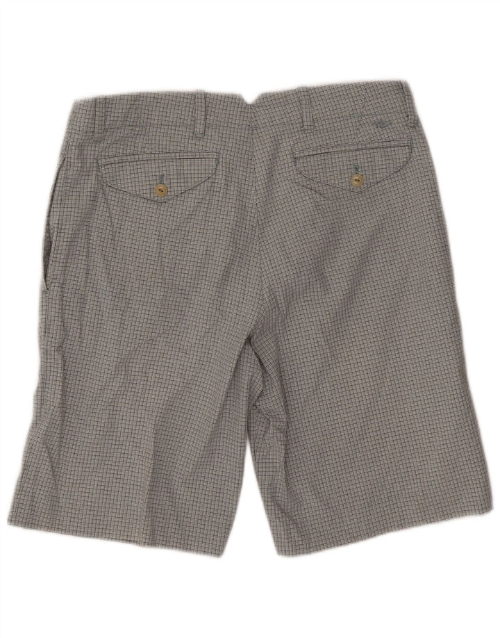 Pantaloni scurți chino Dockers pentru bărbați W32, bumbac cu picior de găină, gri mediu