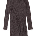 MAISON SCOTCH Rochie de bază cu mânecă lungă pentru femei UK 10 Small Gri