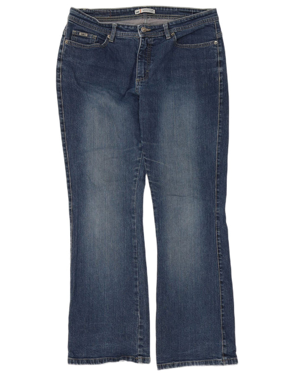 Blugi Lee pentru femei cu talie mijlocie, cu talie medie, US 12, mari W32 L31, bumbac albastru