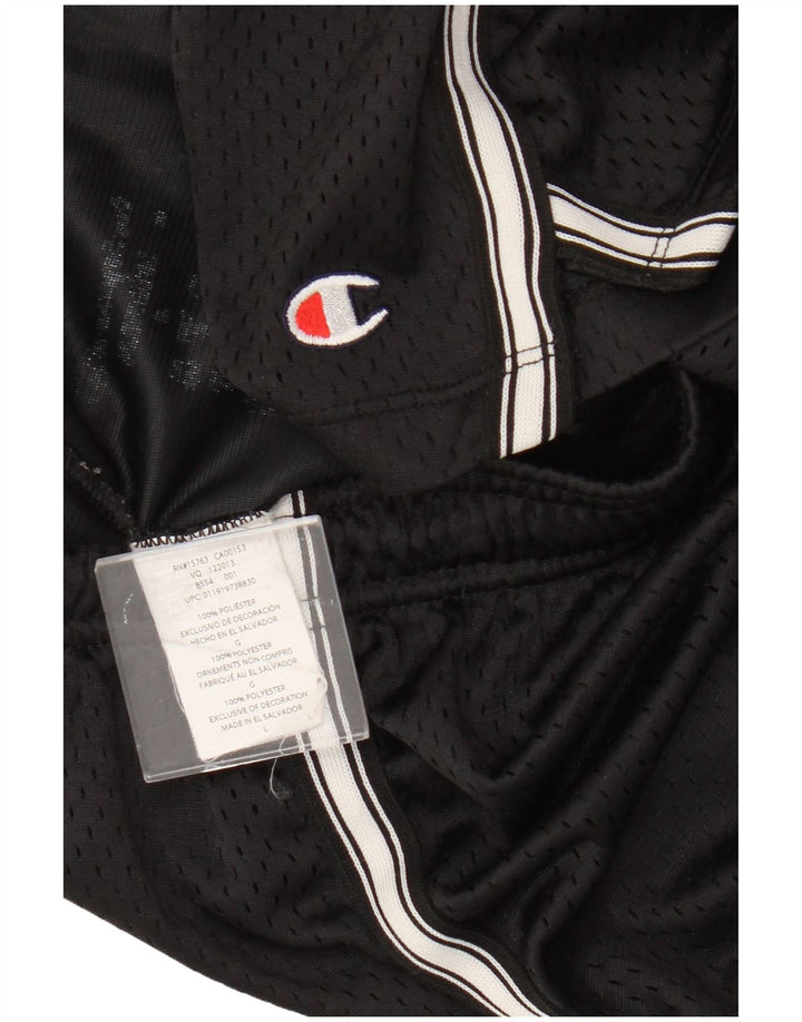 Pantaloni scurți sport Champion pentru bărbați, mari, negru, poliester
