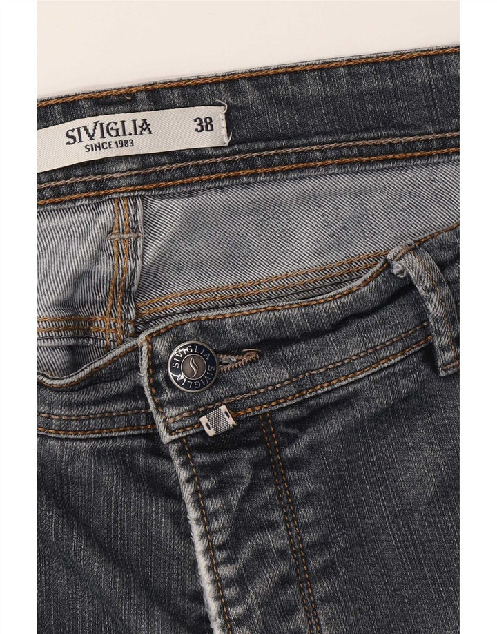 SIVIGLIA Blugi Slim Bărbați W38 L36 Albastru