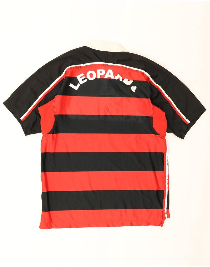 Tricou grafic pentru bărbați NIKE Top cu dungi roșii medii