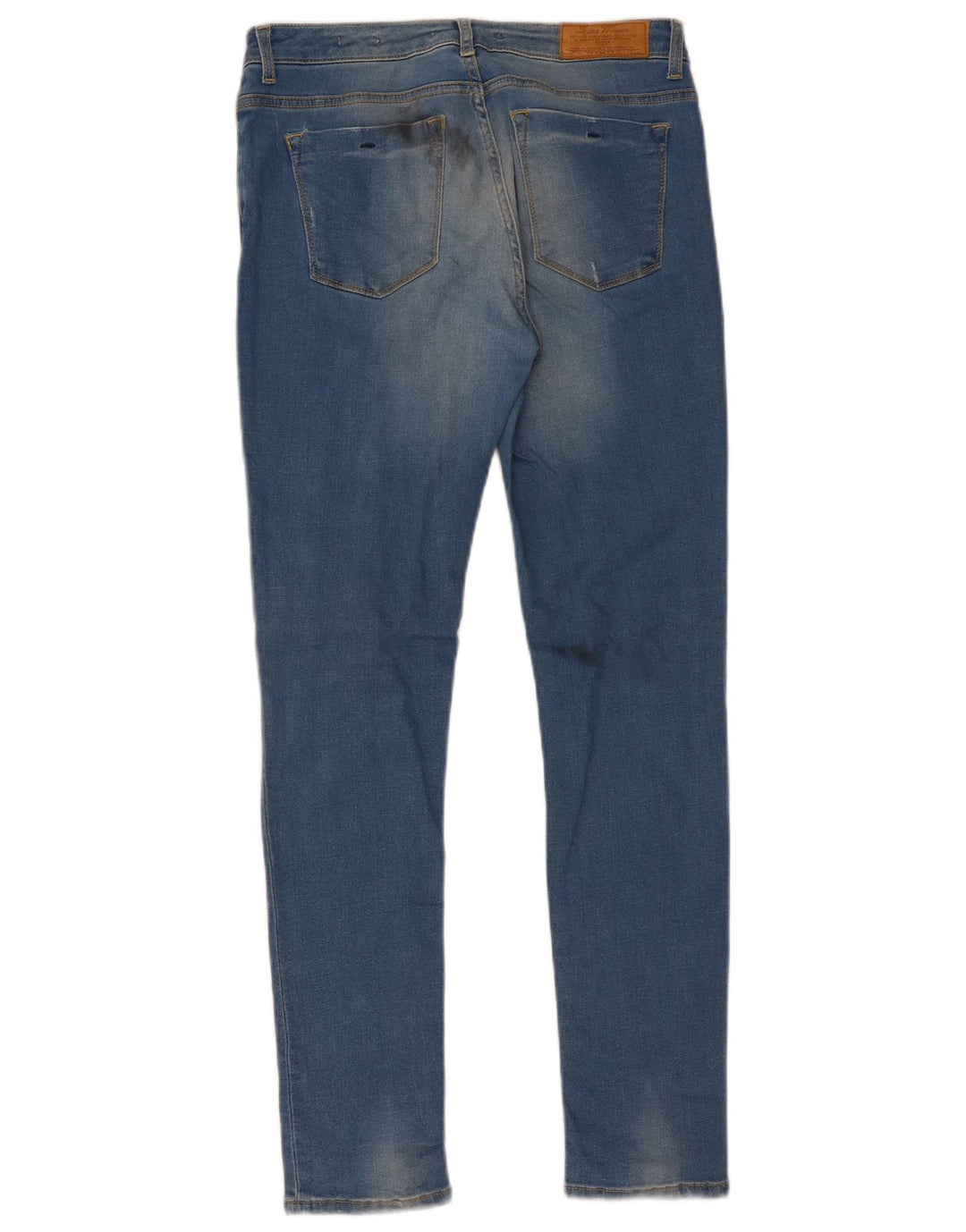 Blugi ZARA Femei Slim EU 40 Medium W30 L30 Albastru