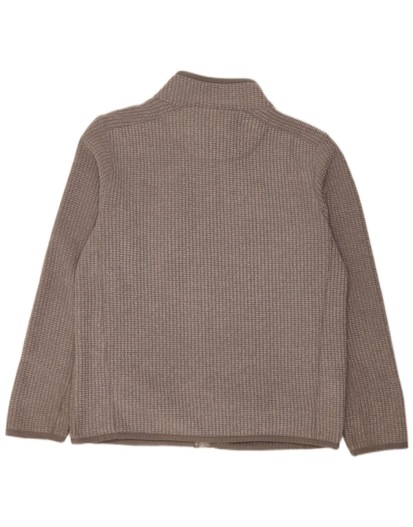 Jachetă fleece pentru bărbați WEIRD FISH UK 40, mare, gri, poliester