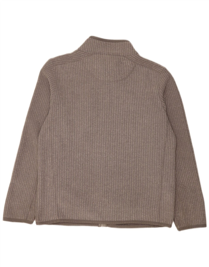 Jachetă fleece pentru bărbați WEIRD FISH UK 40, mare, gri, poliester