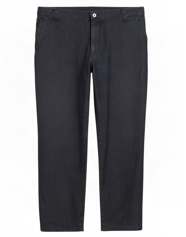 Pantaloni chino drepți pentru bărbați Navigare L38 L29 Bumbac bleumarin