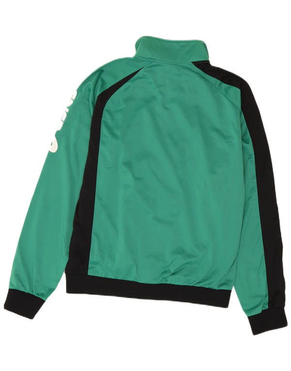 Jachetă de top pentru trening grafic Asics pentru bărbați 2XL, verde, poliester color bloc