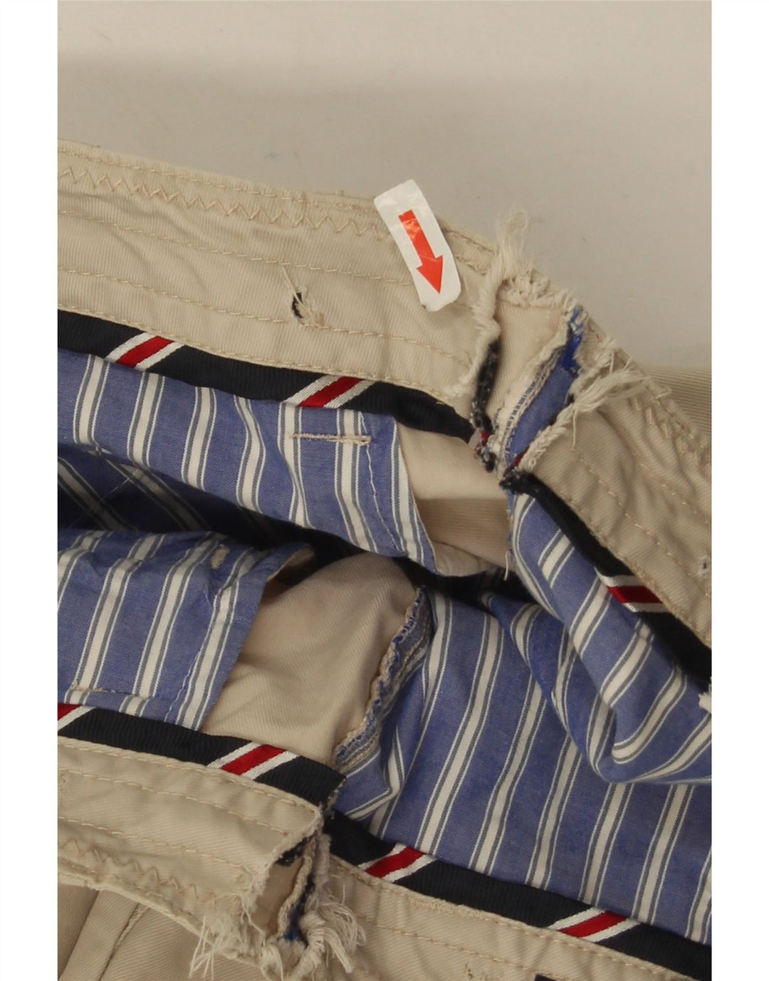 Pantaloni scurți chino Tommy Hilfiger pentru bărbați, cu tăiere obișnuită, W32 Bej mediu