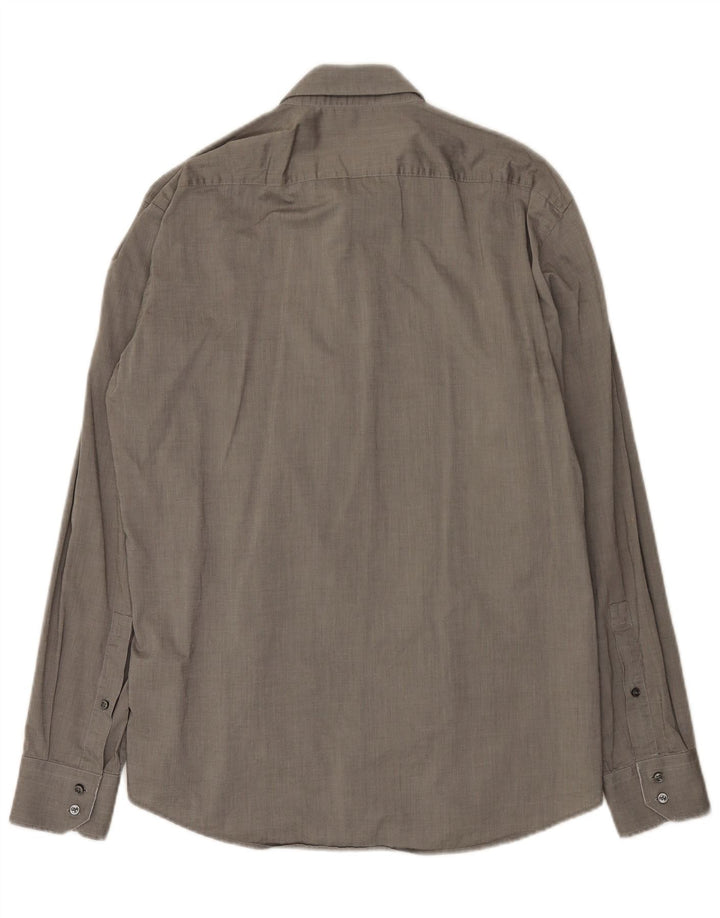 Cămașă pentru bărbați Hugo Boss Regular Fit, mare, gri
