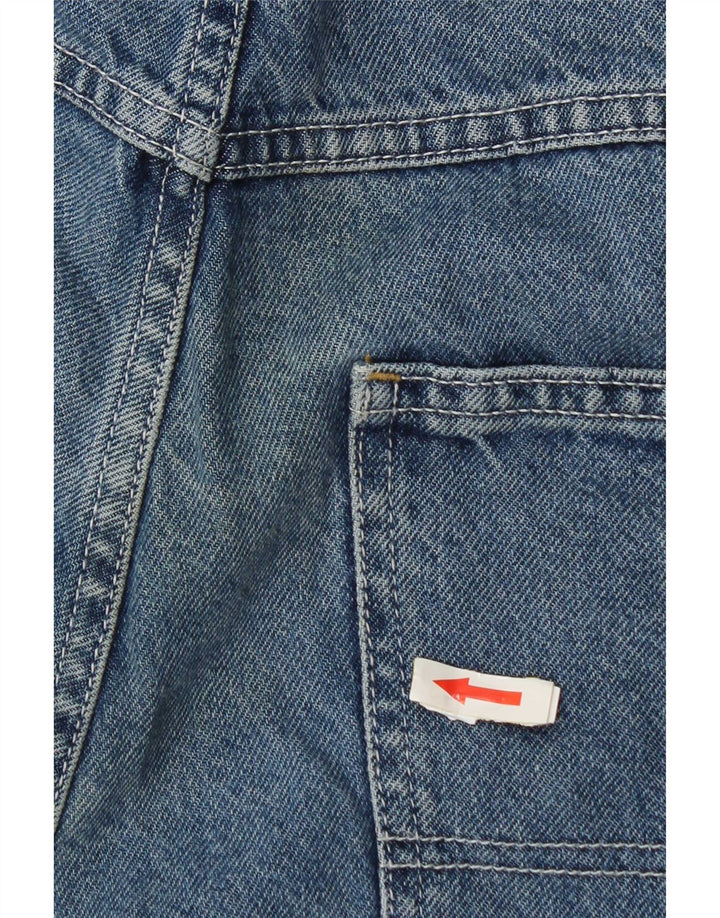 Blugi Dickies pentru bărbați, cu buzunare cargo, croială conică, W33 L32, bumbac albastru