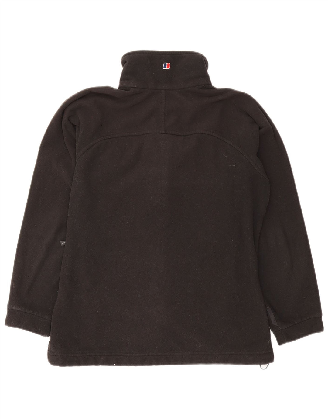 Jachetă fleece supradimensionată pentru femei Berghaus UK 10 Poliester negru mic