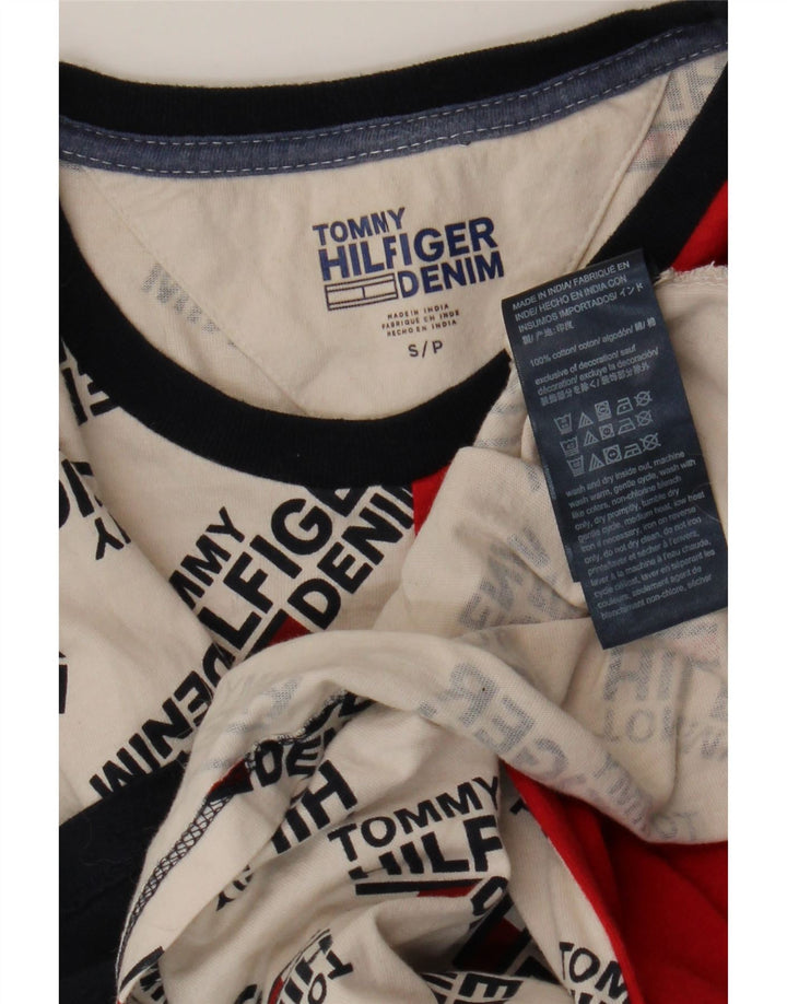 Tricou grafic pentru bărbați Tommy Hilfiger Top mic, multicolor, color block