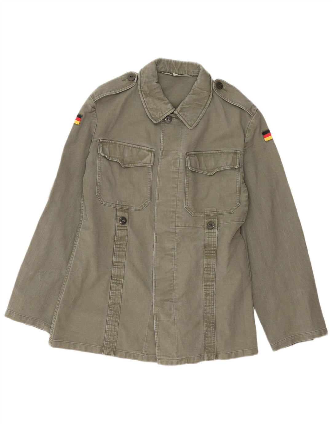 Jachetă militară vintage pentru bărbați UK 38 Medium Khaki