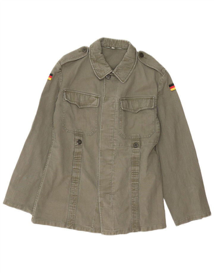 Jachetă militară vintage pentru bărbați UK 38 Medium Khaki