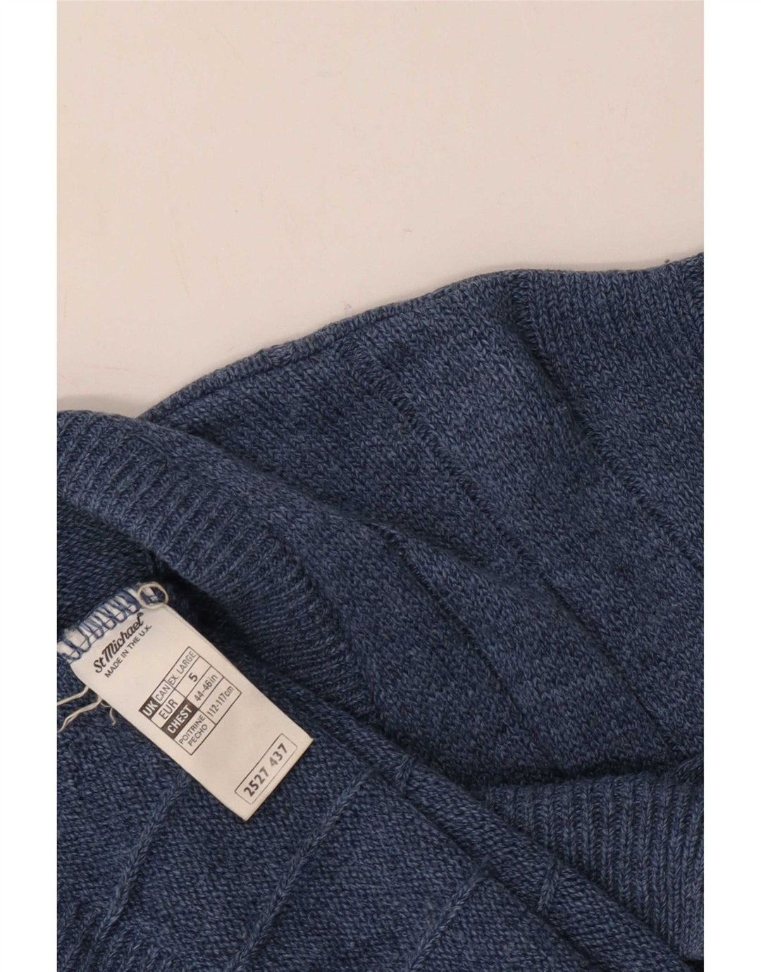 Cardigan St. Michael pentru bărbați Marks & Spencer, XL, acrilic, albastru bleumarin