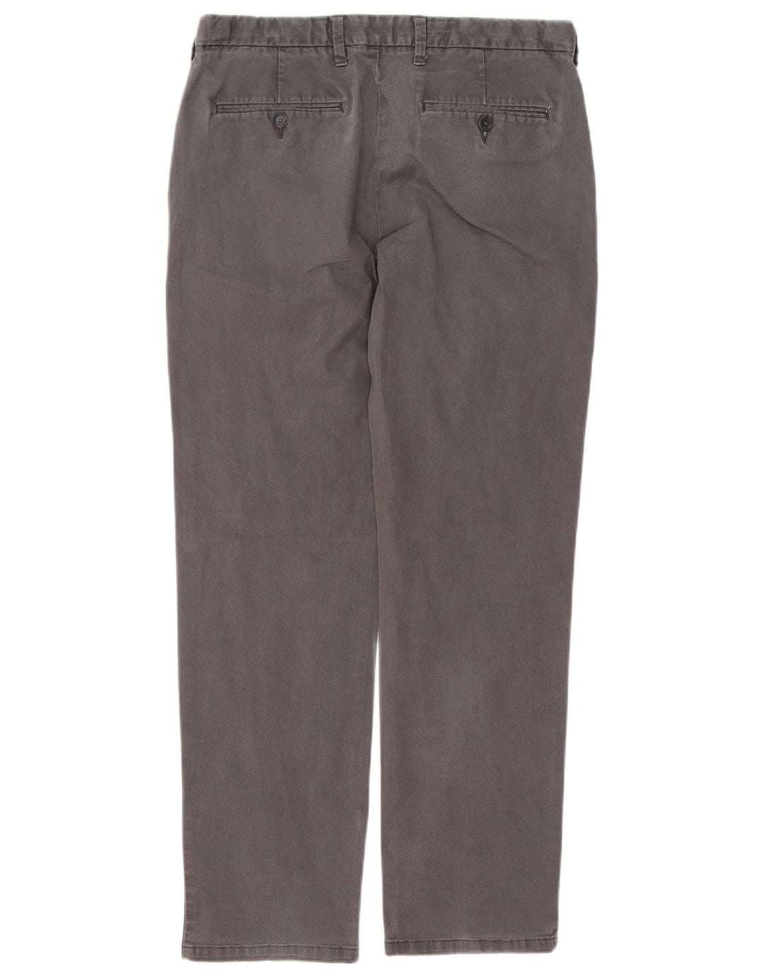 Pantaloni chino pentru bărbați Marks & Spencer, cu ajustare normală, L34 L30, bumbac gri