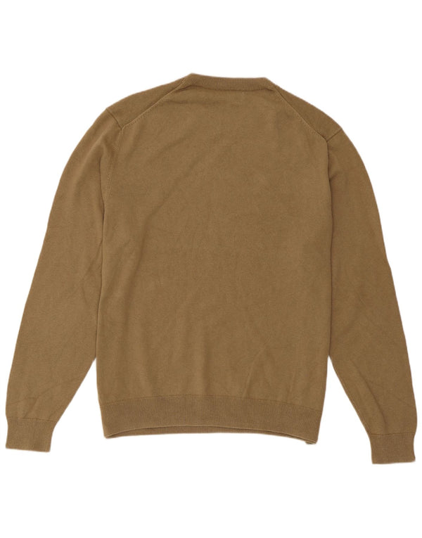 Pulover pentru bărbați Zara, cu decolteu, XL, bej, in