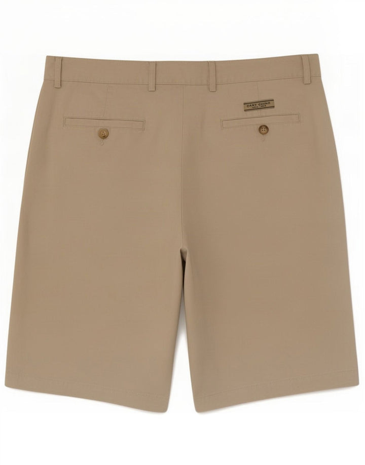 Pantaloni scurți chino pegged Gant pentru bărbați, mediu W32, bumbac, bej