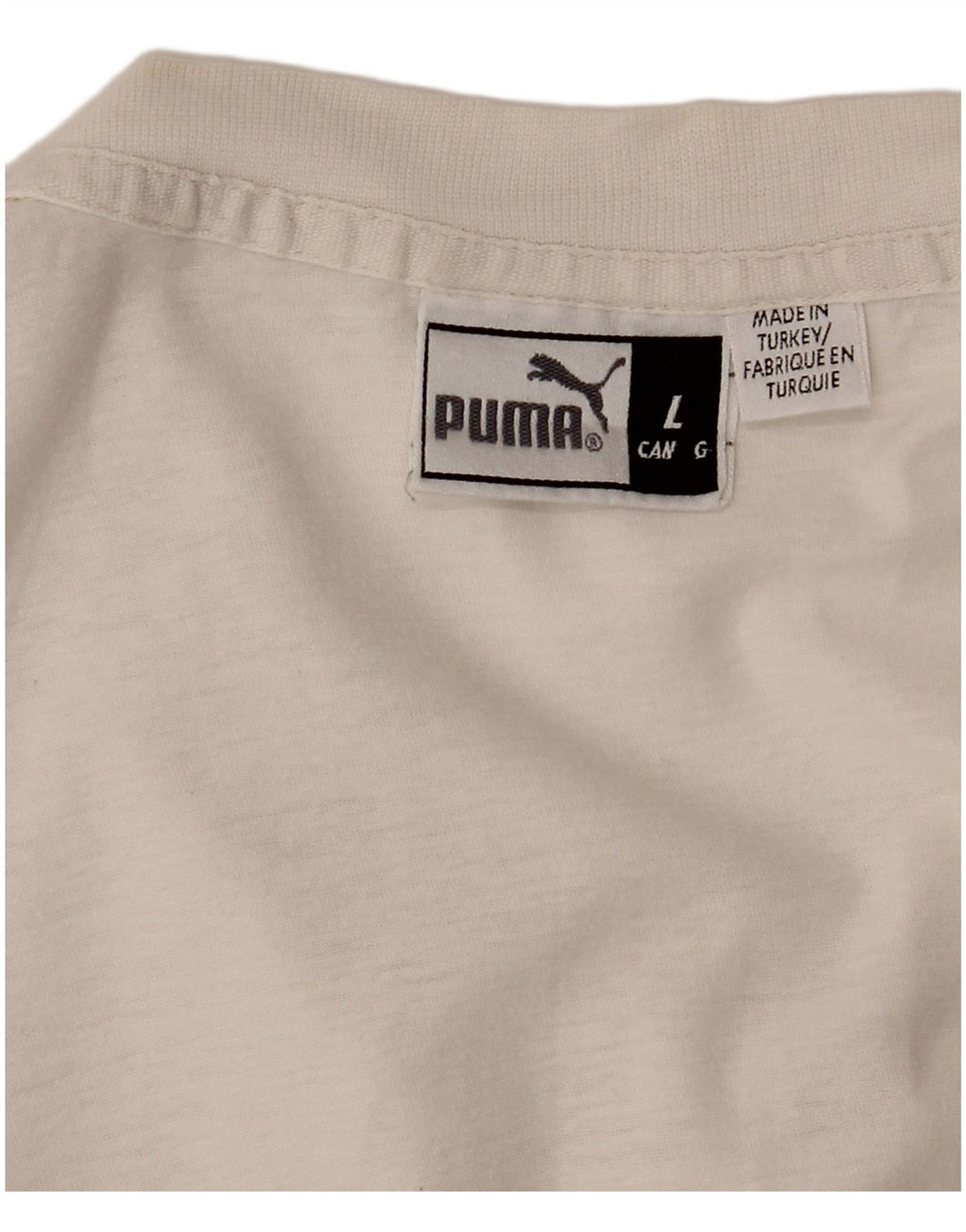 Tricou grafic PUMA pentru bărbați Top Large White