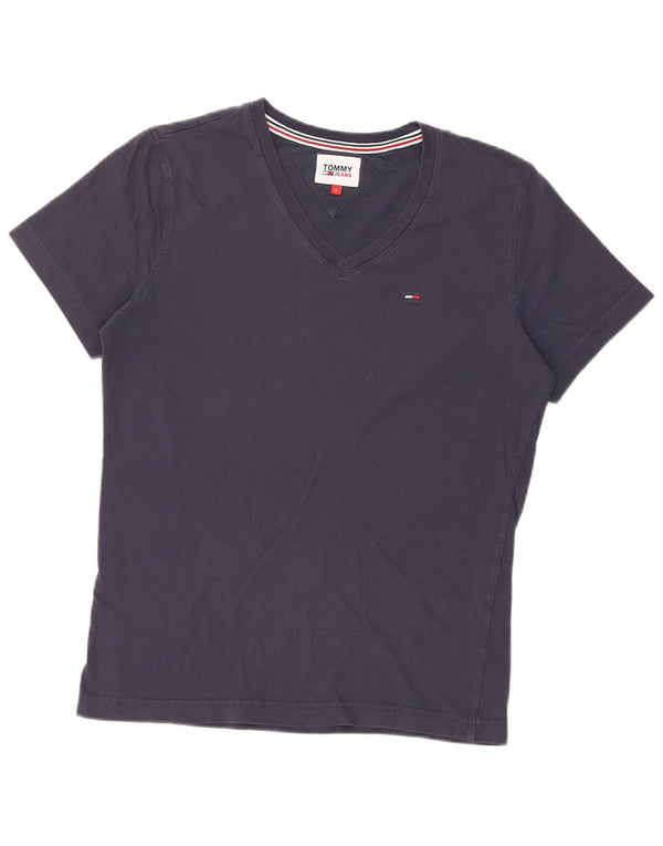 Tricou Tommy Hilfiger pentru femei Top UK 10 Small Bleumarin