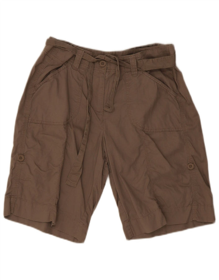 Pantaloni scurți casual pentru femei Marks & Spencer UK 12 Medium W30 Bumbac gri
