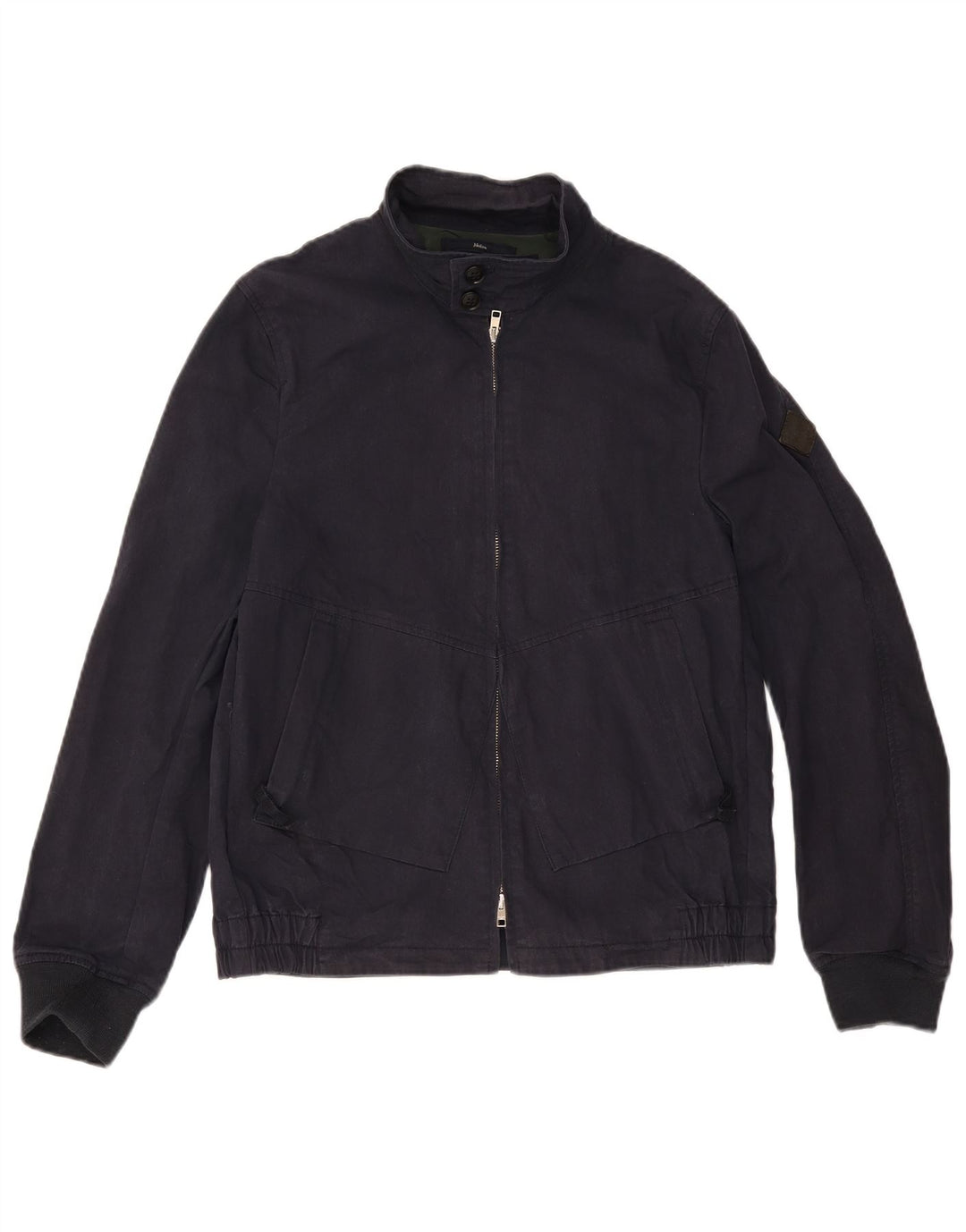 Jachetă bomber pentru bărbați Paul Smith, bumbac, albastru bleumarin mediu