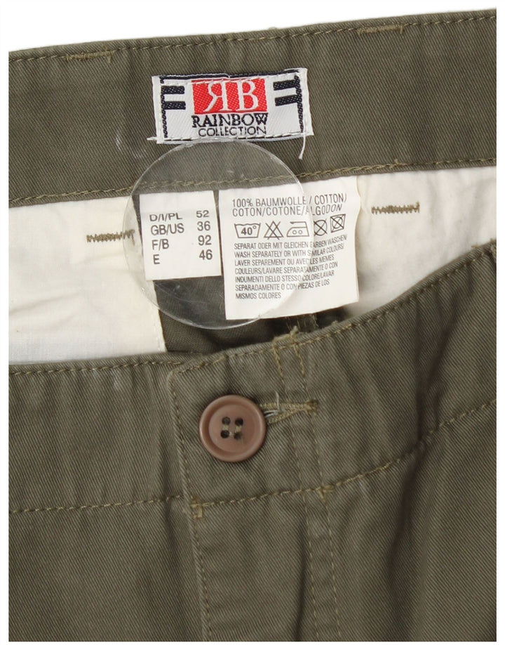 Pantaloni cargo drepti pentru bărbați Rainbow L36 L28 Bumbac kaki