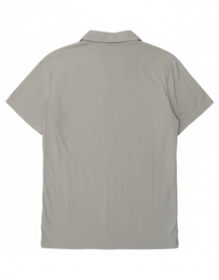 J. CREW Mens Polo Shirt Medium Blue Cotton Vintage J. Crew and Second-Hand J. Crew from Messina Hembry 
