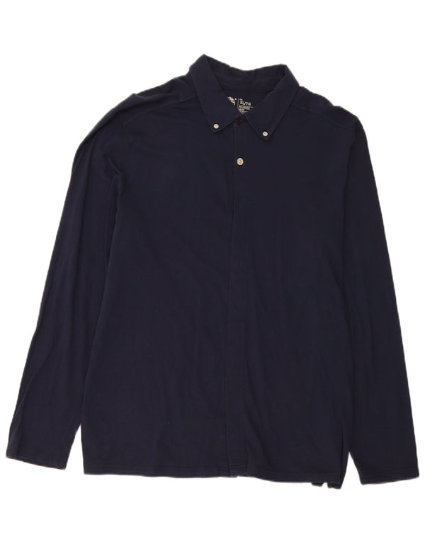 Cămașă pentru bărbați Timberland Slim Fit XL, bumbac bleumarin
