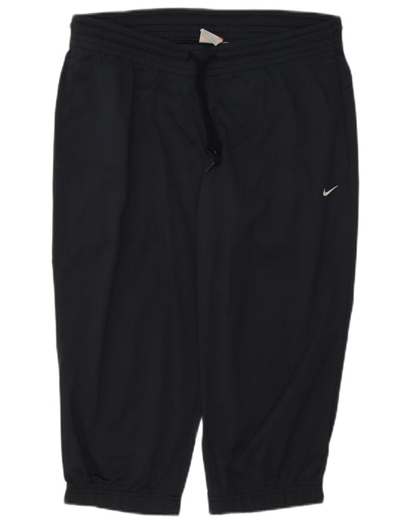 Blugi drepti pentru femei Nike UK 14 Medium Gri Poliester