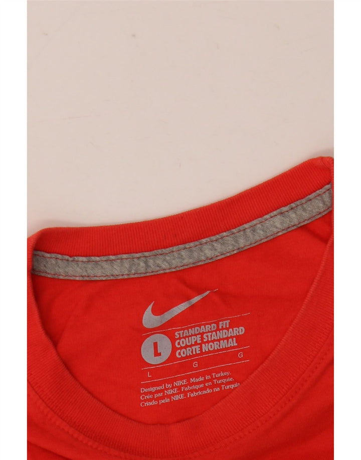 Tricou cu grafică pentru bărbați Coupe Standard, cu croiala standard, Top mare, roșu