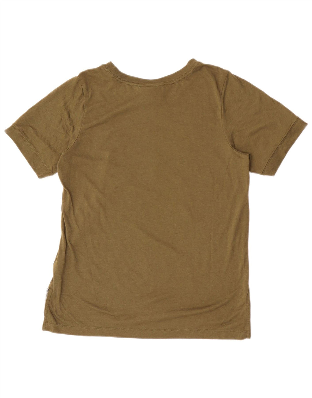 Tricou grafic Nike pentru femei Top UK 10 Small Kaki Poliester