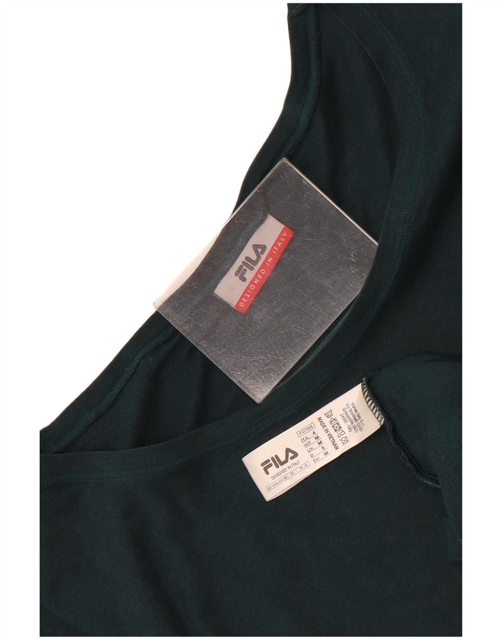 Tricou Bărbați Fila Top Bumbac Verde Mediu