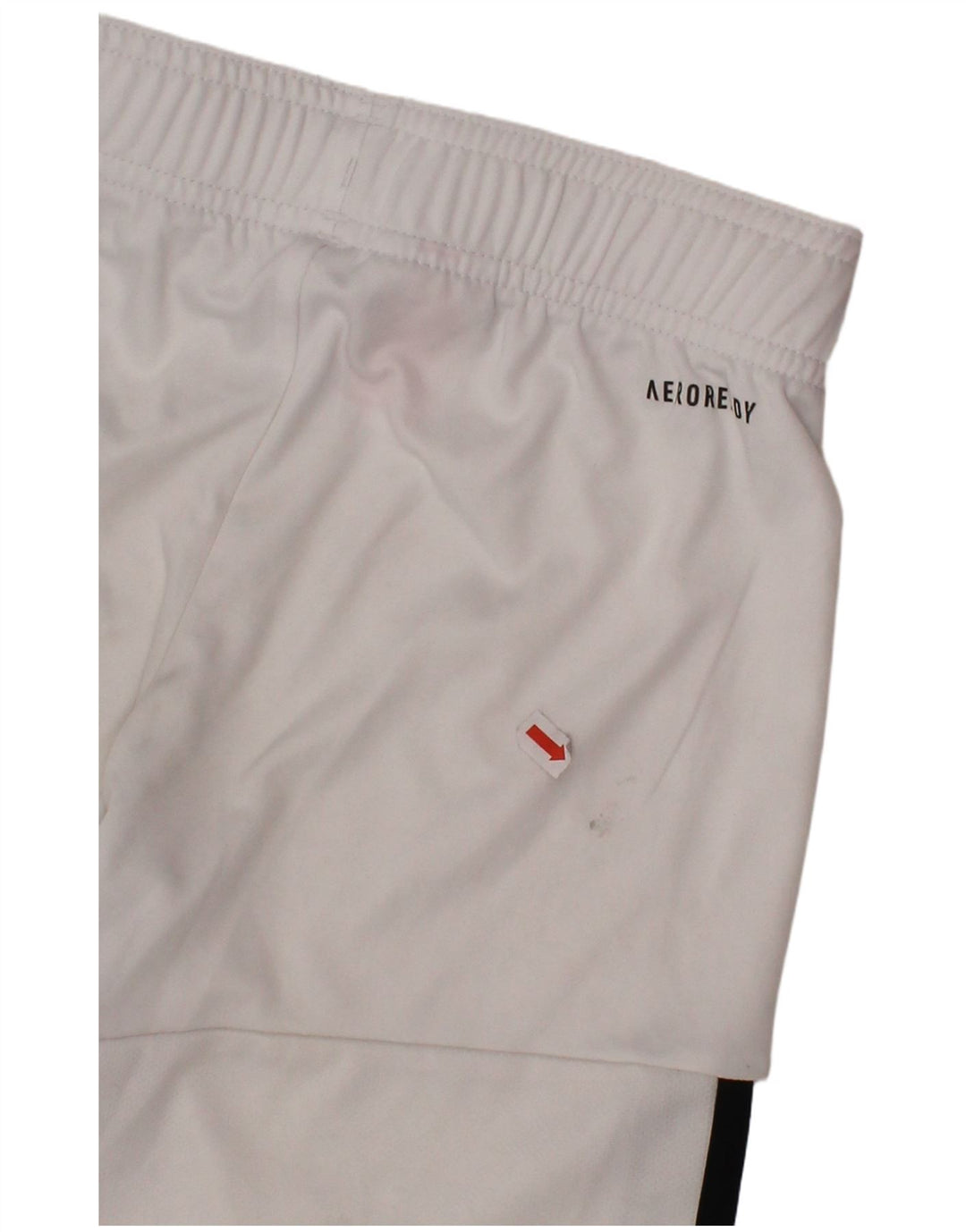 Pantaloni scurți sport Aeroready ADIDAS 7-8 ani poliester alb
