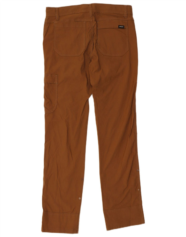 Pantaloni cargo slim pentru bărbați Prana W31 L32 maro nailon