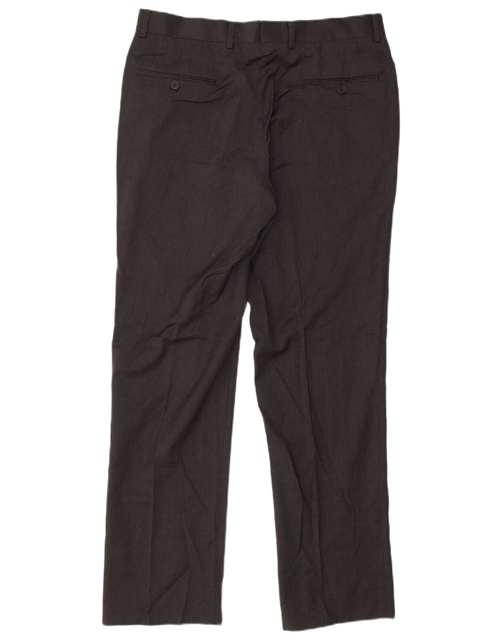 Costum pentru bărbați Ted Baker, 2 nasturi, 2 piese UK 40 mare L34 L31 Lână gri