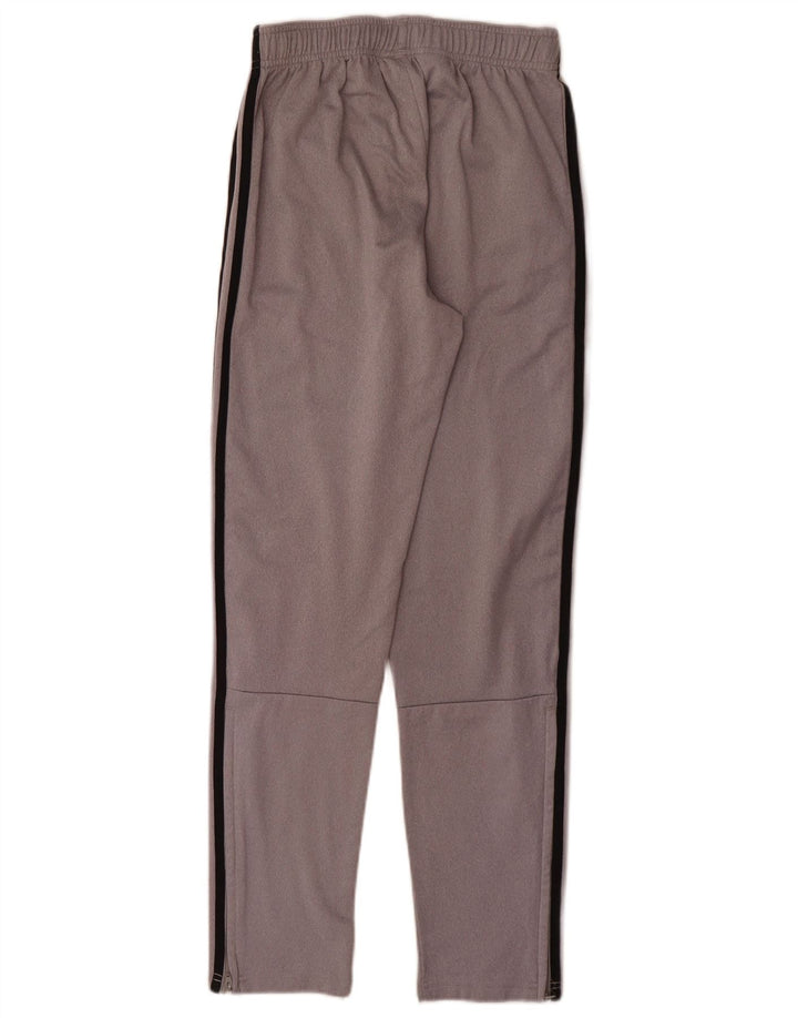 Pantaloni de trening Adidas pentru baieti 13-14 ani poliester gri