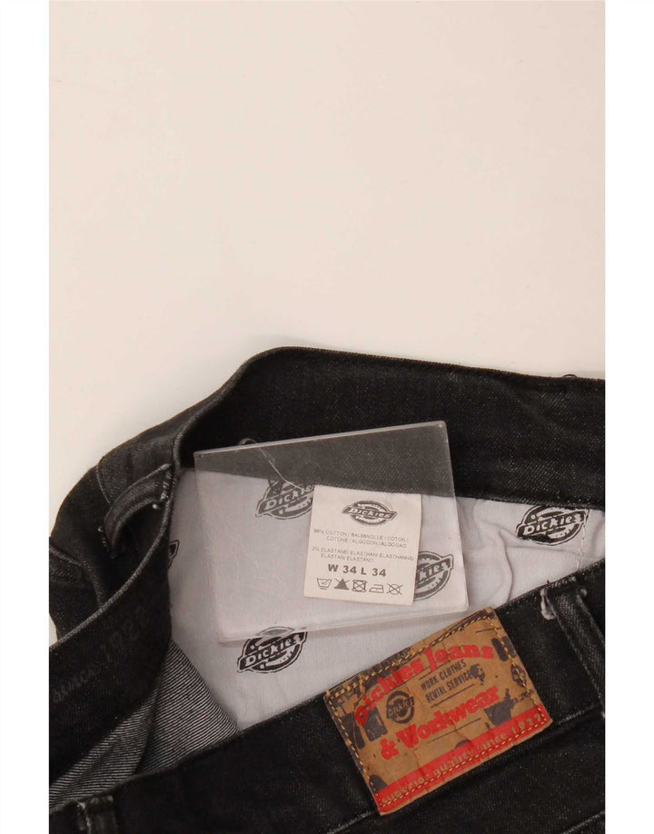 Dickies blugi subțiri pentru femei W34 L34 bumbac negru