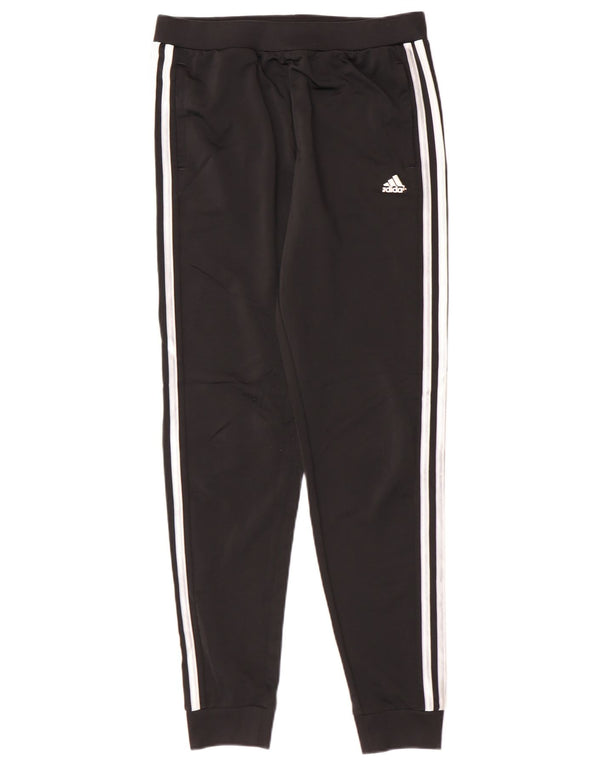 Adidas Băieți Pantaloni Trening Pantaloni Joggeri 15-16 Ani XL Poliester Negru