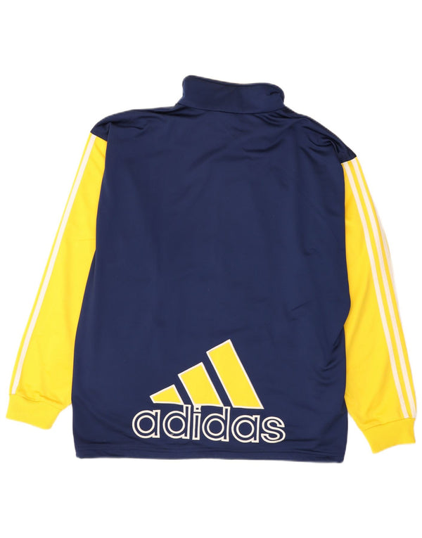 Jachetă de trening Adidas pentru bărbați Marea Britanie 44/46, mare, albastru bleumarin