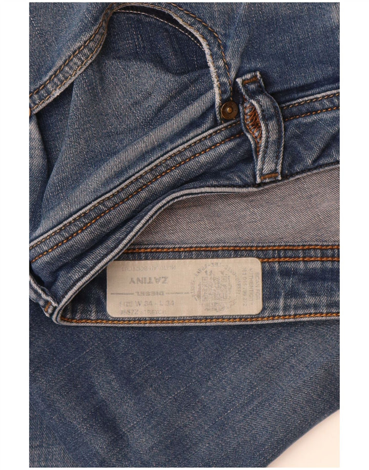 DIESEL Blugi pentru femei Zatiny Regular Bootcut W34 L34 Bumbac albastru