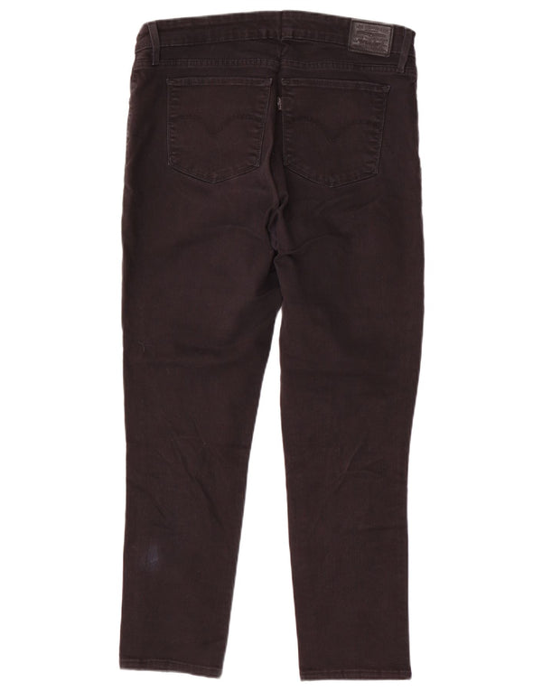 Blugi slim pentru femei Levi's W32 L26 bumbac negru