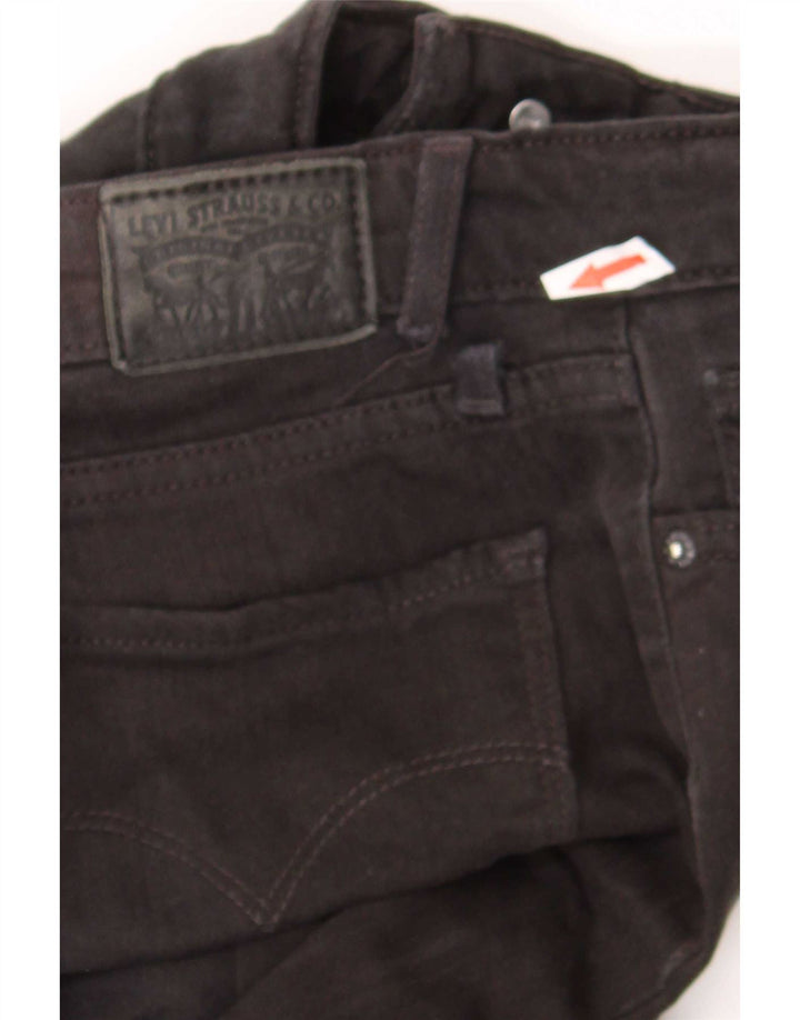Blugi Levi's 712 Slim pentru femei W26 L30 bumbac negru