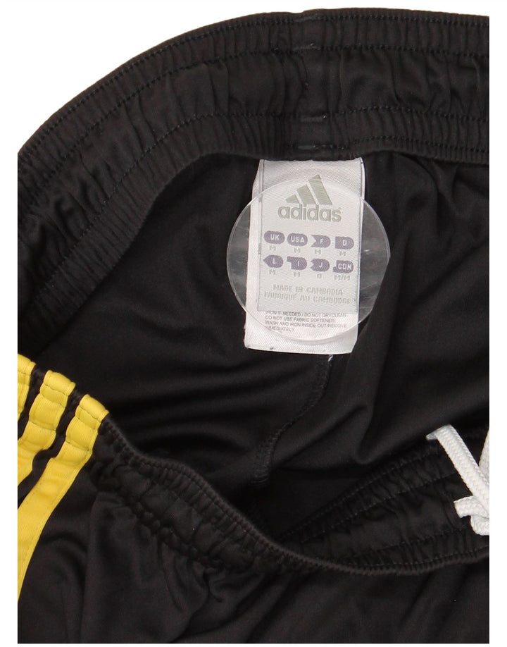 Pantaloni scurți sport Climalite ADIDAS pentru băieți 11-12 ani poliester negru mediu