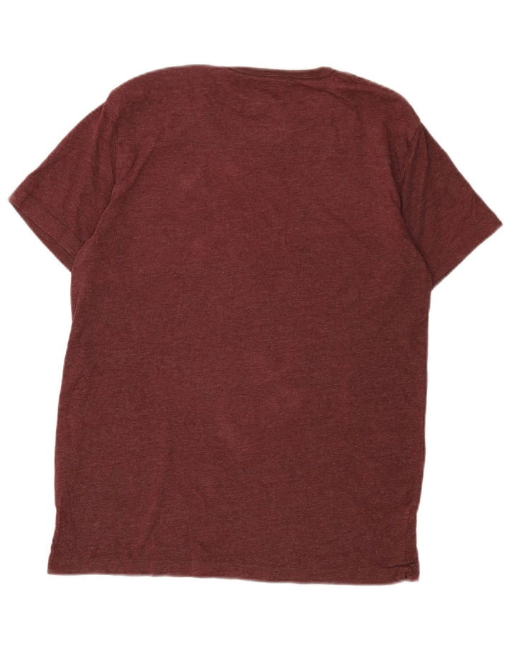FRENCH CONNECTION Tricou pentru bărbați Top Medium Maroon Bumbac
