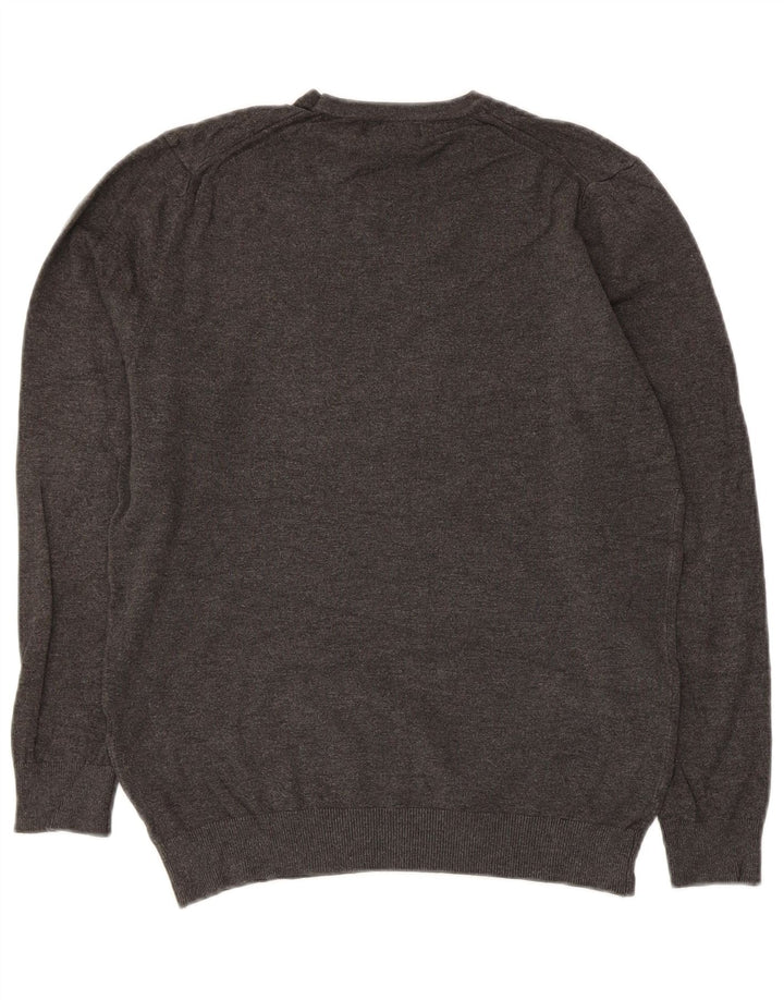Pulover pentru damă Zara, cu gât turnut, UK 10, Gri mic