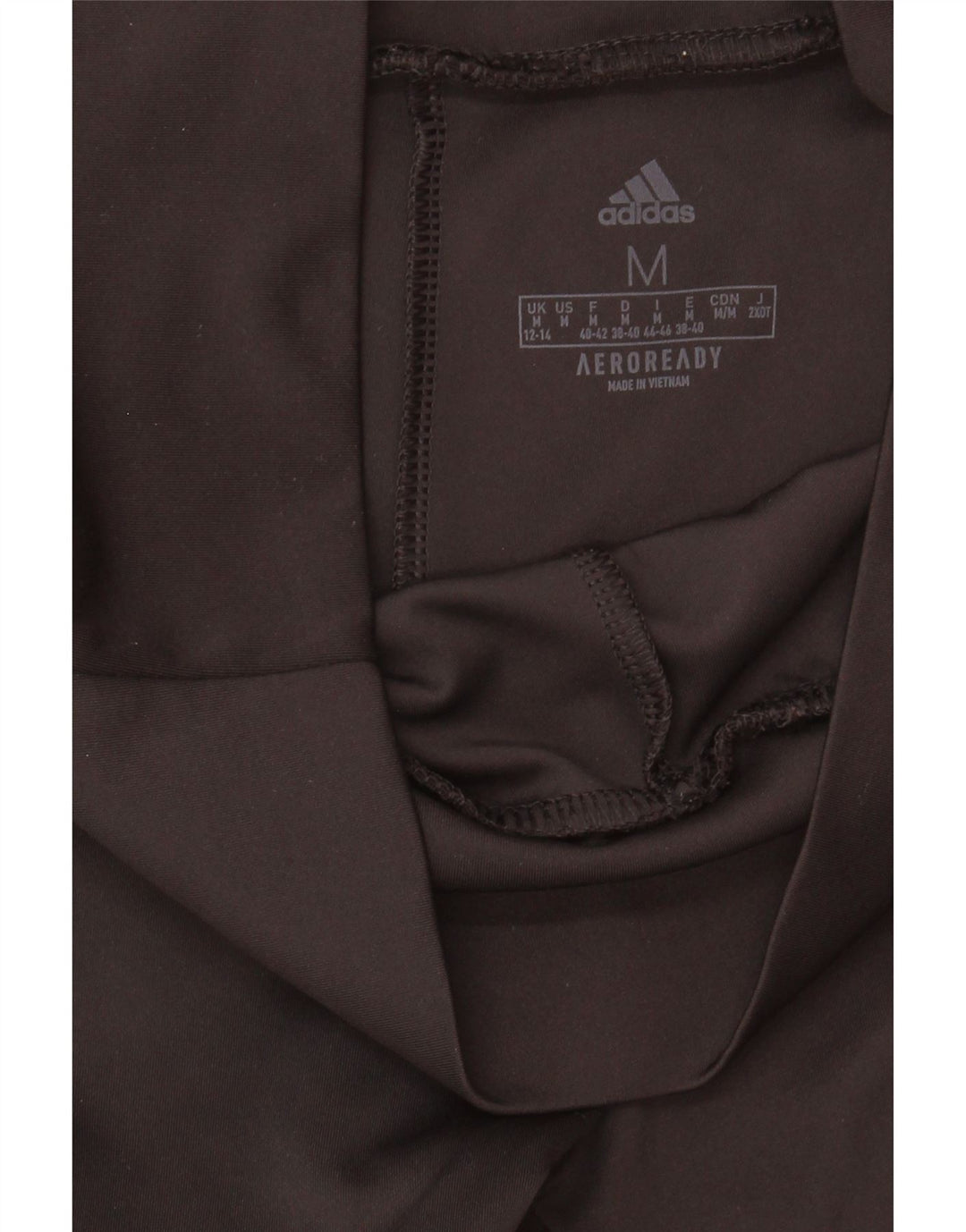 Leggings Aeroready ADIDAS pentru femei UK 12/14 Poliester mediu negru