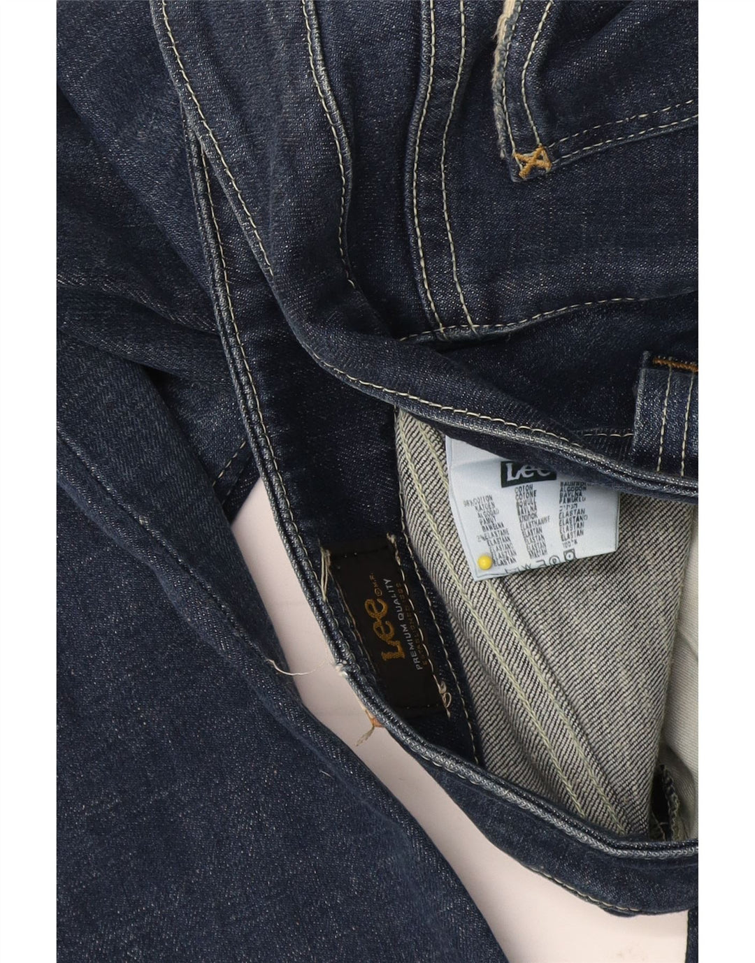Blugi Lee Bootcut pentru femei W31 L31, bumbac albastru